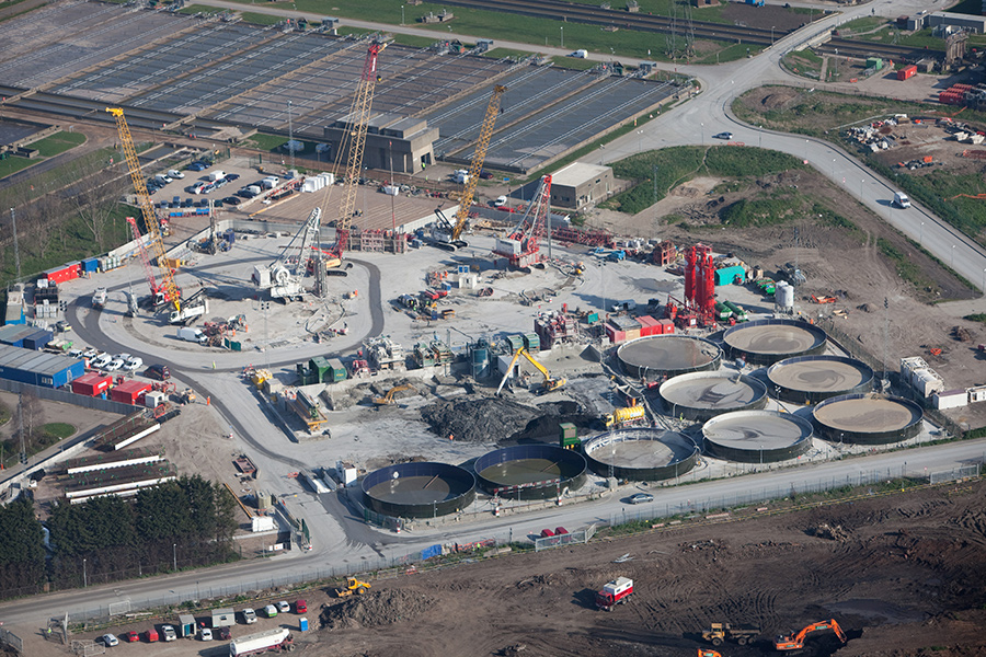 Sewage Treatment Works - Pumice